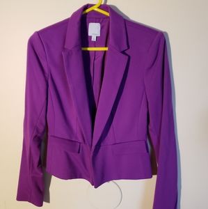 Halogen Plum Jacket sz 0